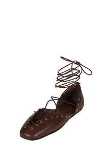 MARTINE Jeffrey Campbell Flat Brown